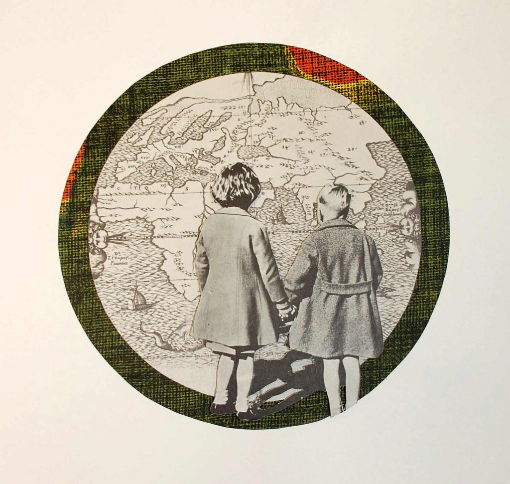 Art - Strangers in a strange land - Art by Janet Parker-Smith Australia