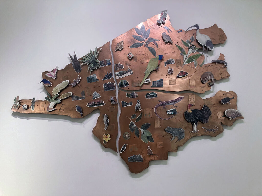 Art - Emerge (Willoughby Council commission 2022) - Art by Janet Parker-Smith Australia