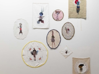 Art - Heroes and Whores - Installation - Year 2021 - Art by Janet Parker-Smith, Australia.