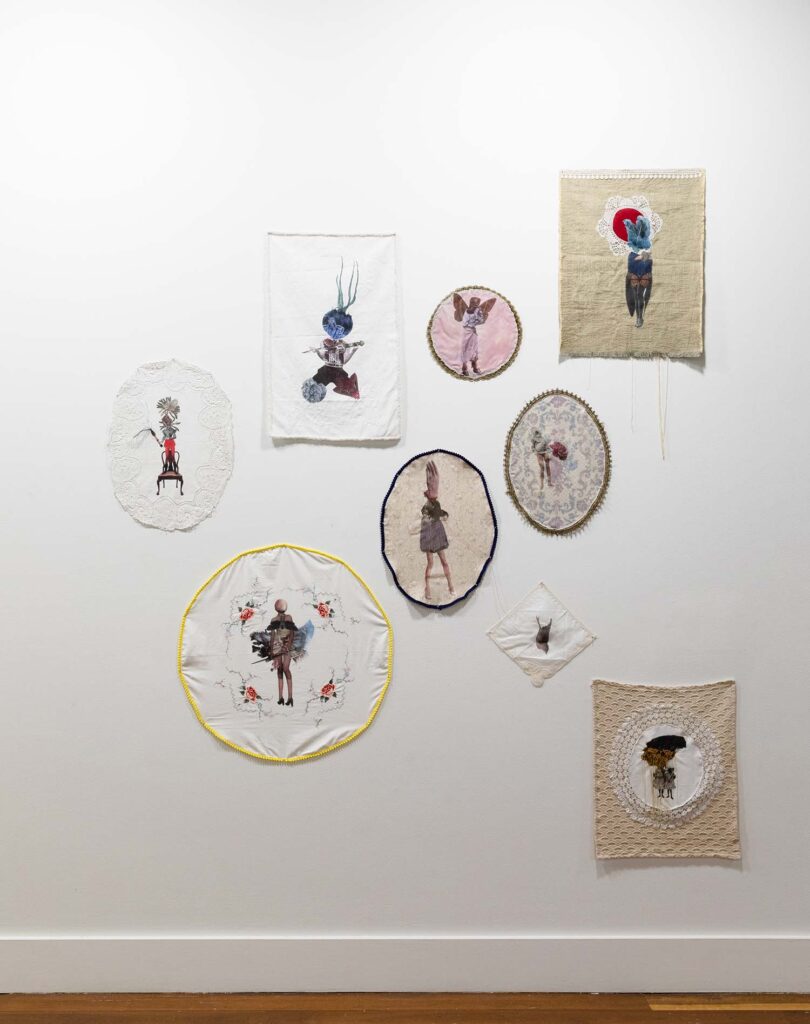 Art - Heroes and Whores - Installation - Year 2021 - Art by Janet Parker-Smith, Australia.