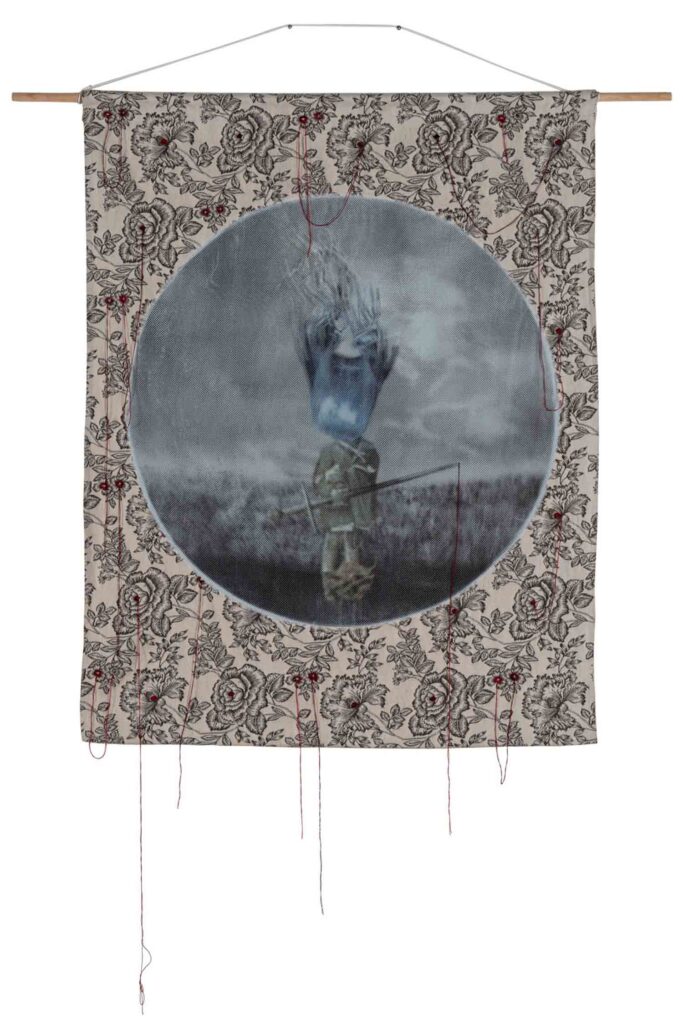 Art - Memory Code &ndash; Your Sun is my Sun #2 - Year 2021 - Art by Janet Parker-Smith, Australia.
