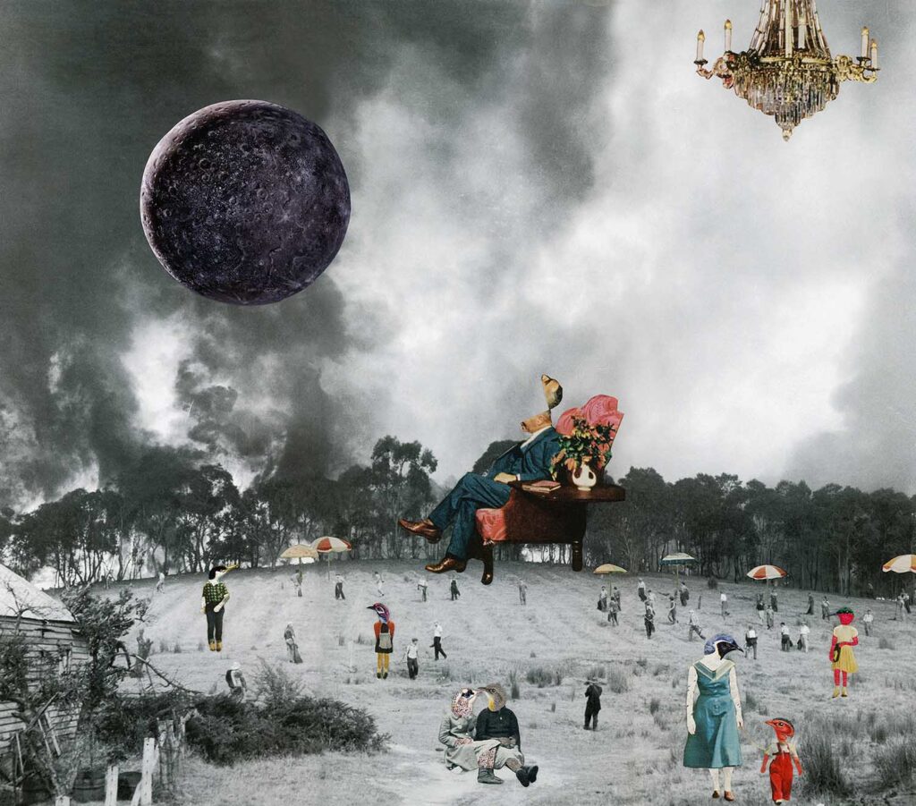 Art - Narrative Unknown - Year 2021- Art by Janet Parker-Smith, Australia.