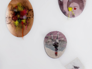 Art - Self Portrait (installation) - Year 2022 - Art by Janet Parker-Smith, Australia.