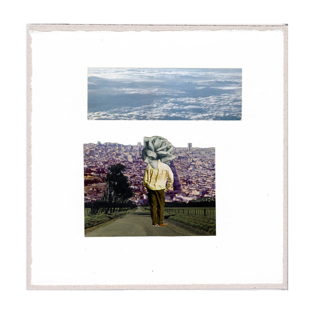 Art - Your Sun is my Sun # 2 - Postcard series - Year 2022 - Art by Janet Parker-Smith, Australia.